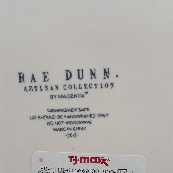 Rae Dunn Large Square "COOKIES" Canister VHTF - Picture 8 of 8